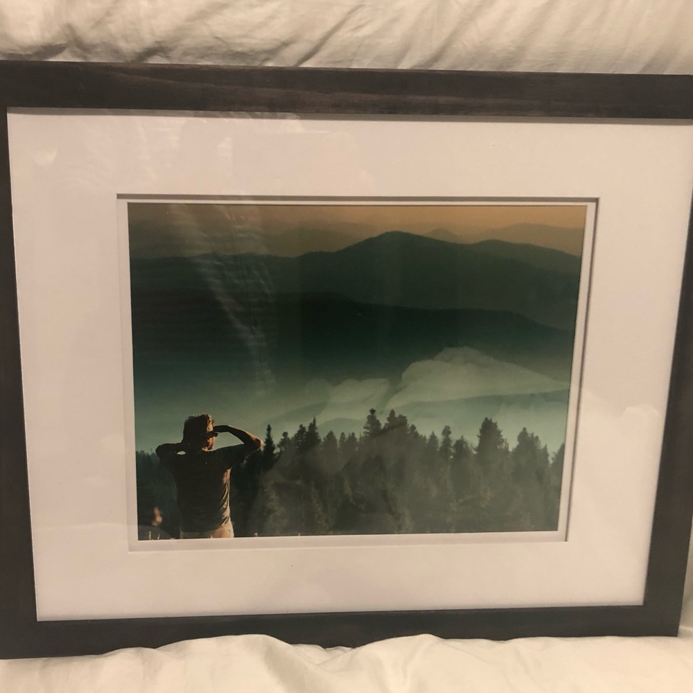 Original Oregon Fire Framed Photo - Picture 2 of 3